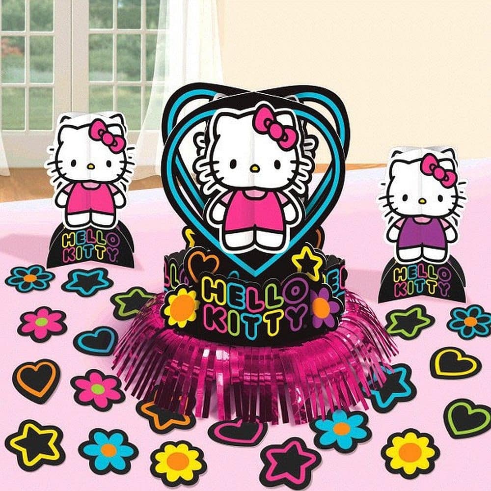 Table Decor Kit Hello Kitty Tween 3PCS - Party Connexion LLC