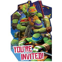 Michaelangelo Birthday Greeting Card - Ninja Turtles - TMNT  Tmnt birthday,  Ninja turtle birthday, Ninja turtle invitations